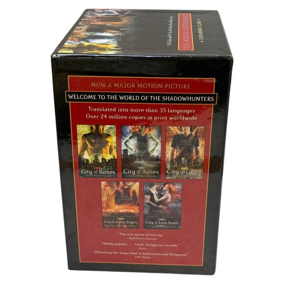 City of Bones Box Set 5 Books Cassandra Clare Mortal Instruments Series Book PB - Picture 5 of 16